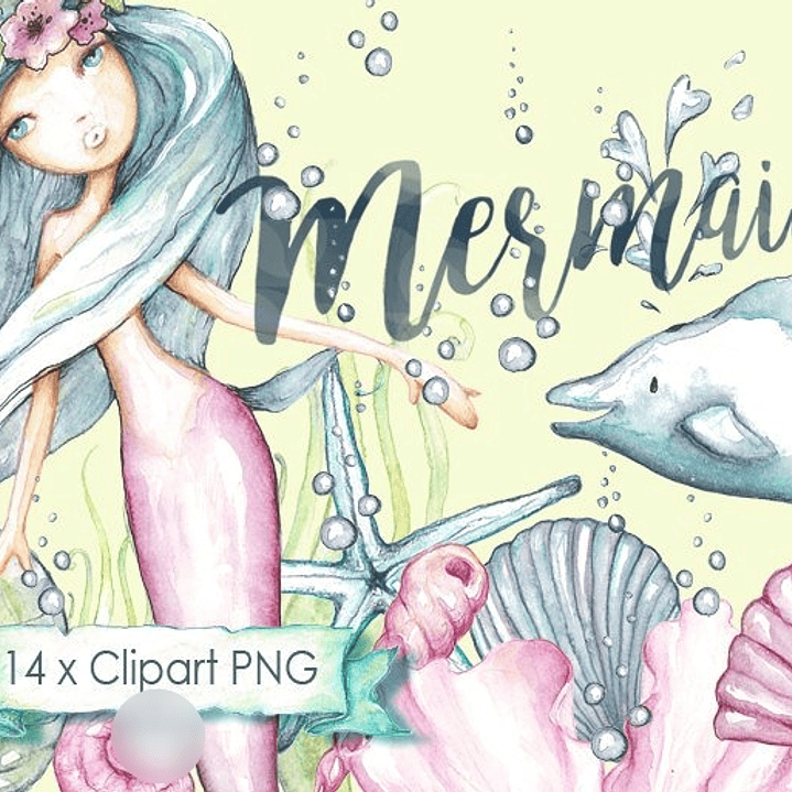 Kit Digital Sereias  1