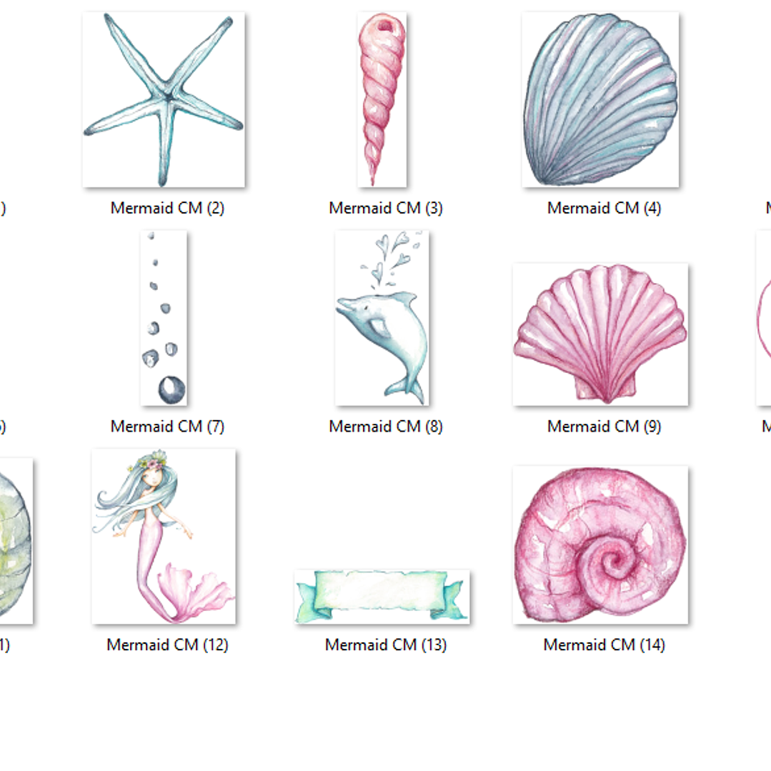 Kit Digital Sereias  2