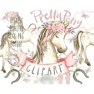 Kit Digital Linda Pônei 