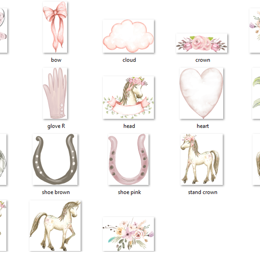 Kit Digital Linda Pônei  2