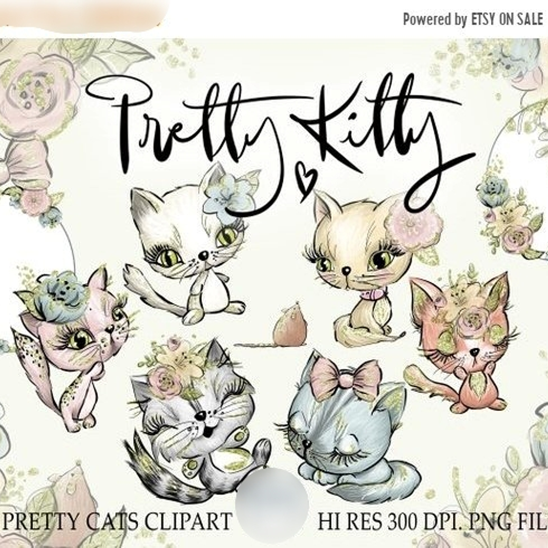 Kit Digital Linda Gatinha  1