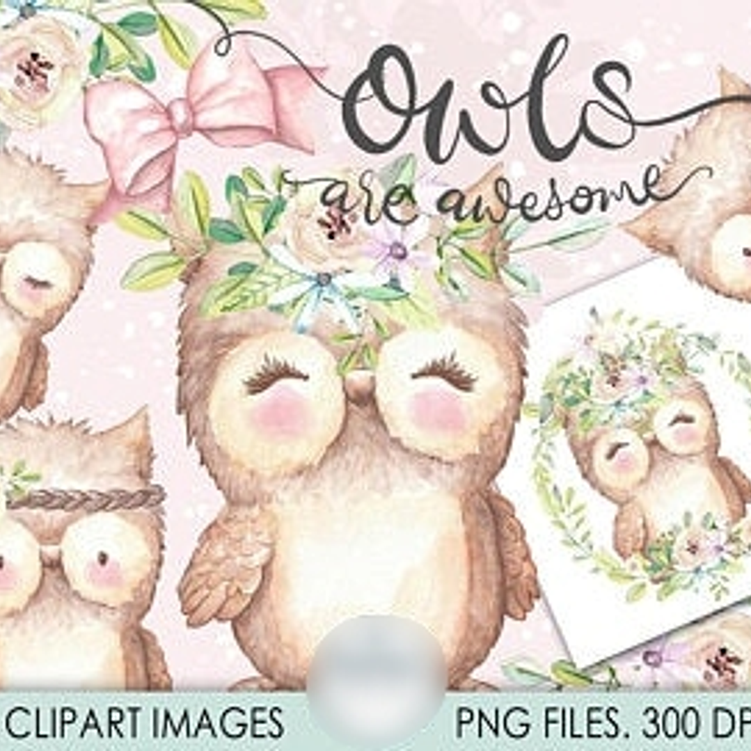 Kit Digital Corujinhas  1