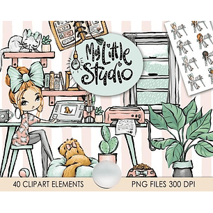 Kit Digital Meu Pequeno Studio 