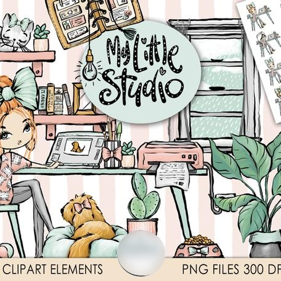 Kit Digital Meu Pequeno Studio  1