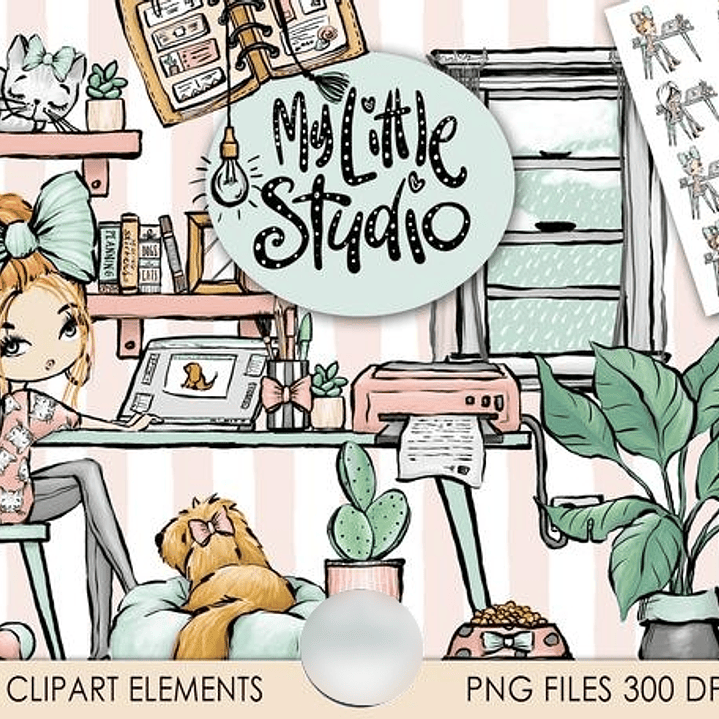 Kit Digital Meu Pequeno Studio  1