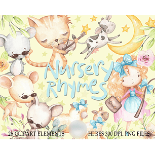 Kit Digital Cantiga de Ninar Animais 