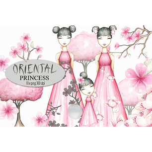 Kit Digital Princesa Oriental