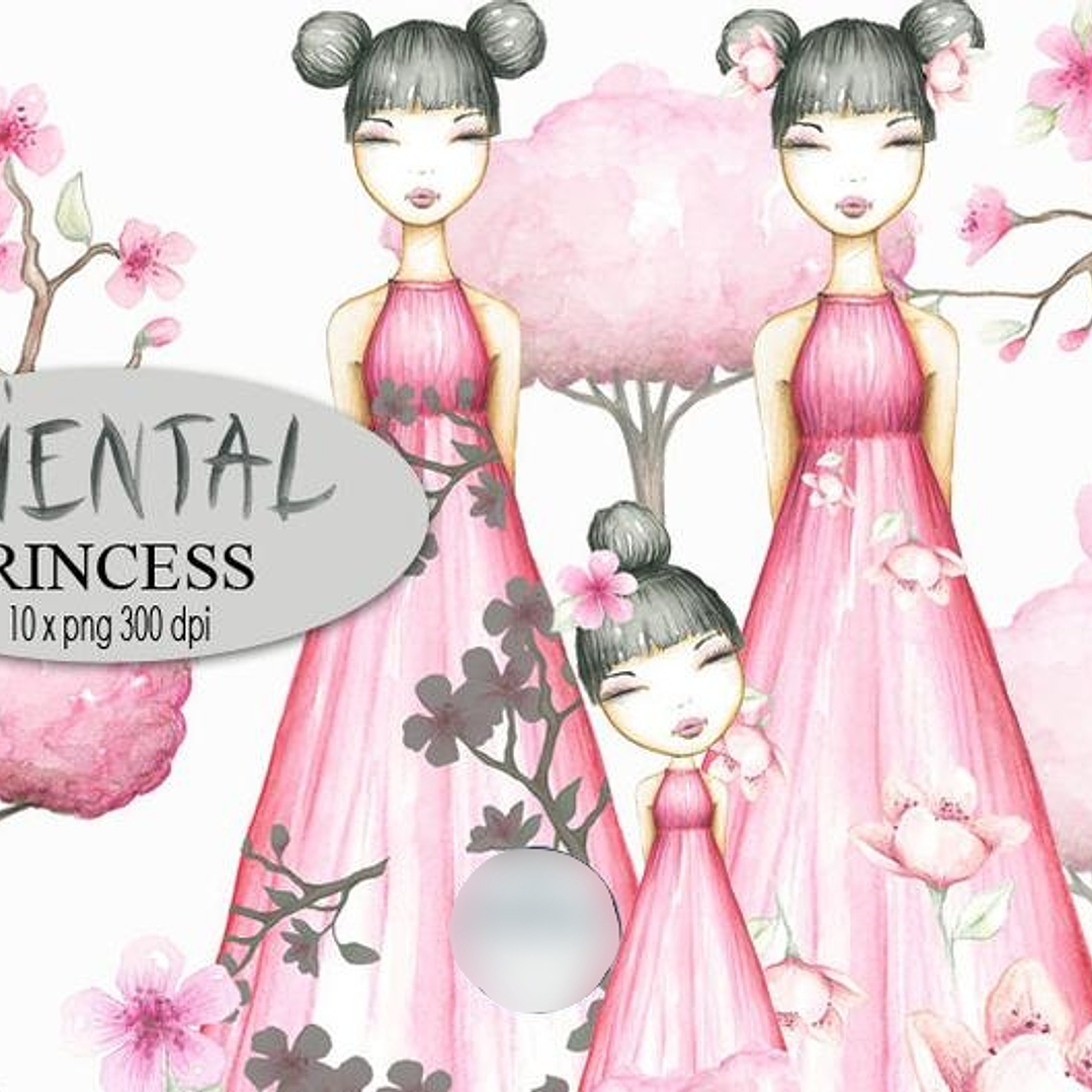 Kit Digital Princesa Oriental 1