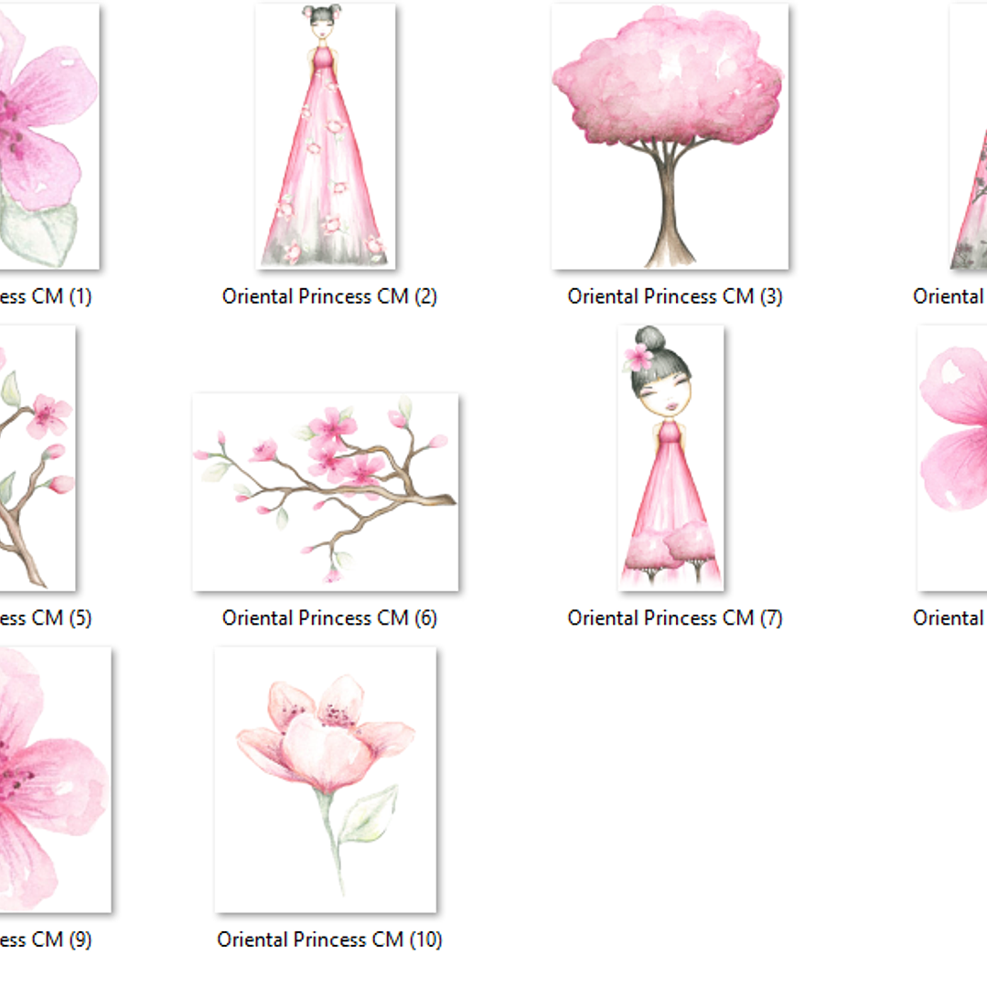 Kit Digital Princesa Oriental 2