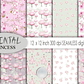 Kit Digital Papéis Princesa Oriental - Thumbnail 1