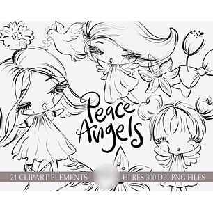 Kit Digital Anjos da Paz 