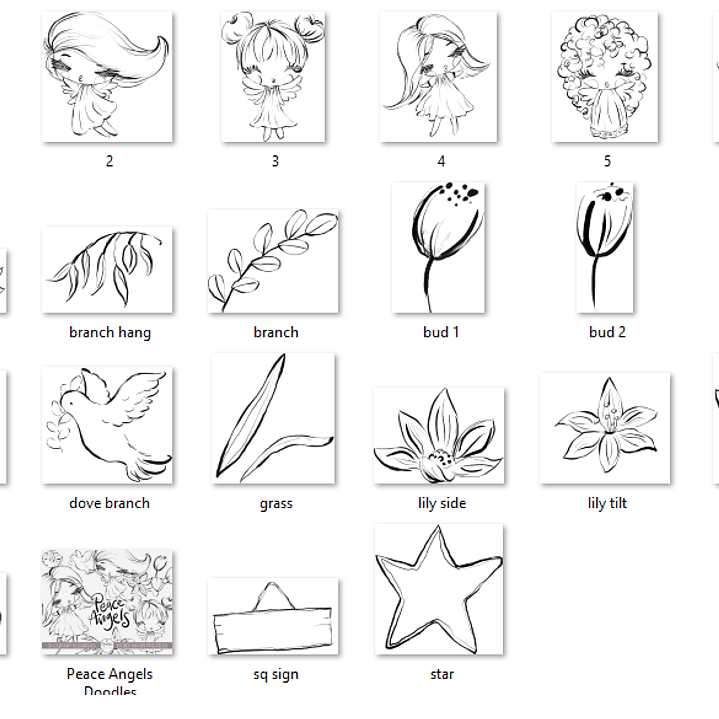 Kit Digital Anjos da Paz  2