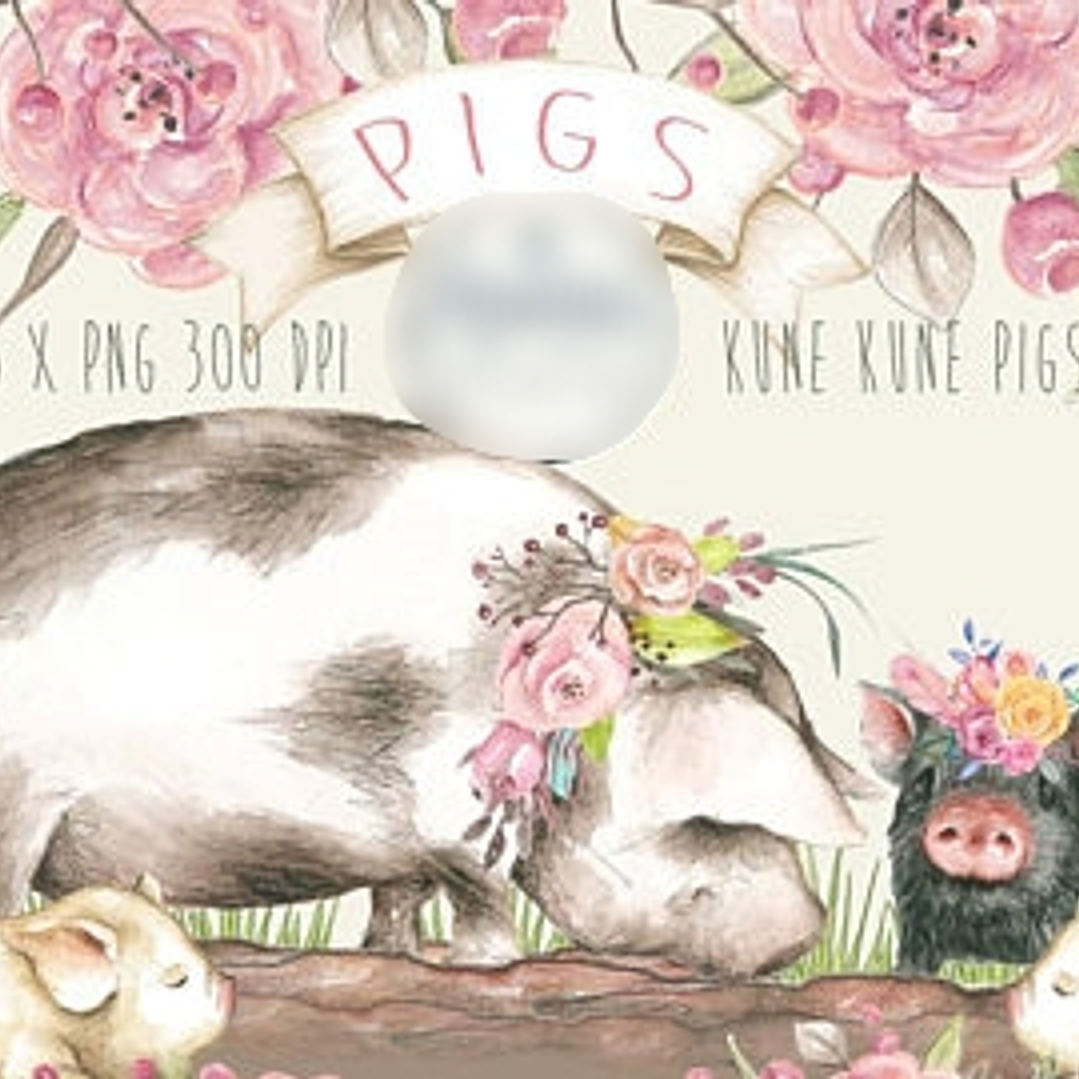 Kit Digital Porquinho  1