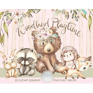 Kit Digital Hora de Brincar na Floresta 