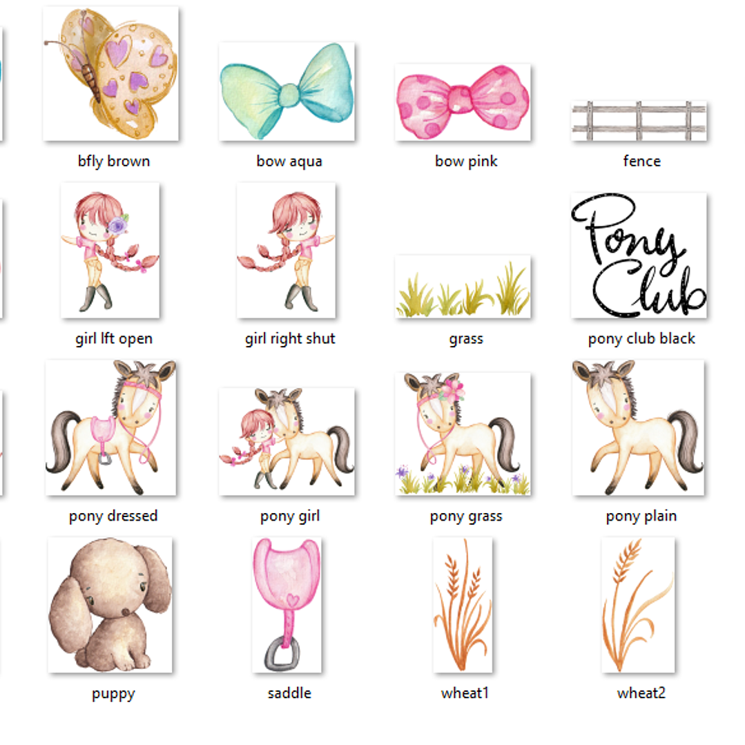 Kit Digital Clube do Pônei 2