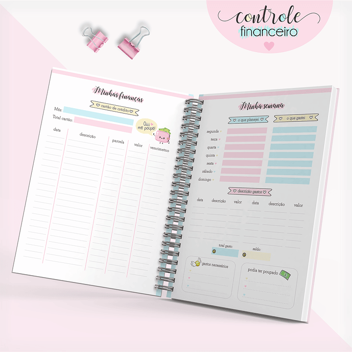 Arquivo Controle Financeiro Candy 5