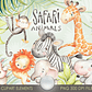 Kit Digital Safari Animais  - Thumbnail 1