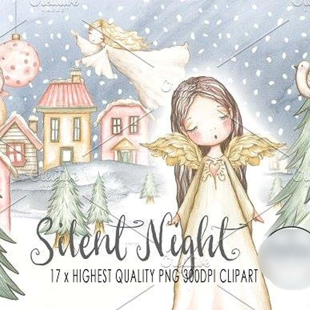 Kit Digital Noite Mágica  1