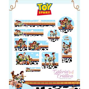 Arquivo Etiqueta Escolar Toy Story 