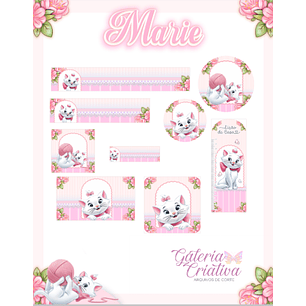 Arquivo Etiqueta Escolar Marie 