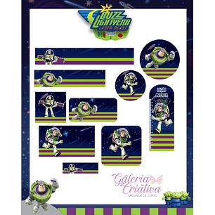 Arquivo Etiqueta Escolar Buzz Lightyear 