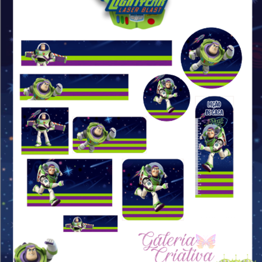 Arquivo Etiqueta Escolar Buzz Lightyear  1