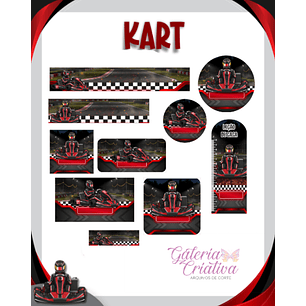 Arquivo Etiqueta Escolar Kart 