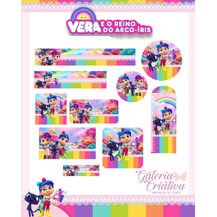 Arquivo Etiqueta Escolar Vera e o Reino do Arco-Íris 