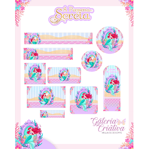 Arquivo Etiqueta Escolar Ariel 