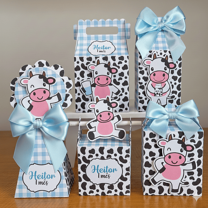 Arquivo de Corte Vaquinha Azul 1