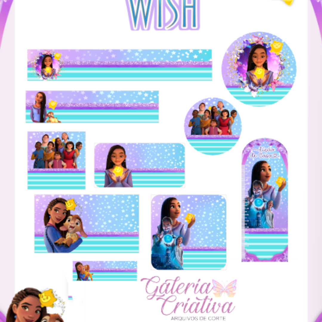 Arquivo Etiqueta Escolar Wish  1