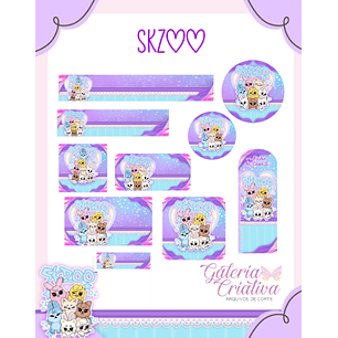 Arquivo Etiqueta Escolar Skzoo