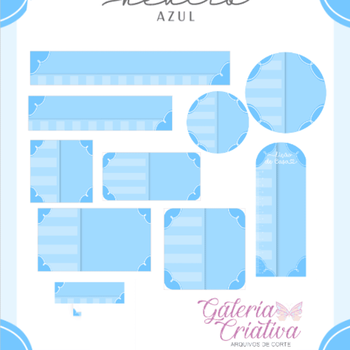 Arquivo Etiqueta Escolar Neutro Azul  1