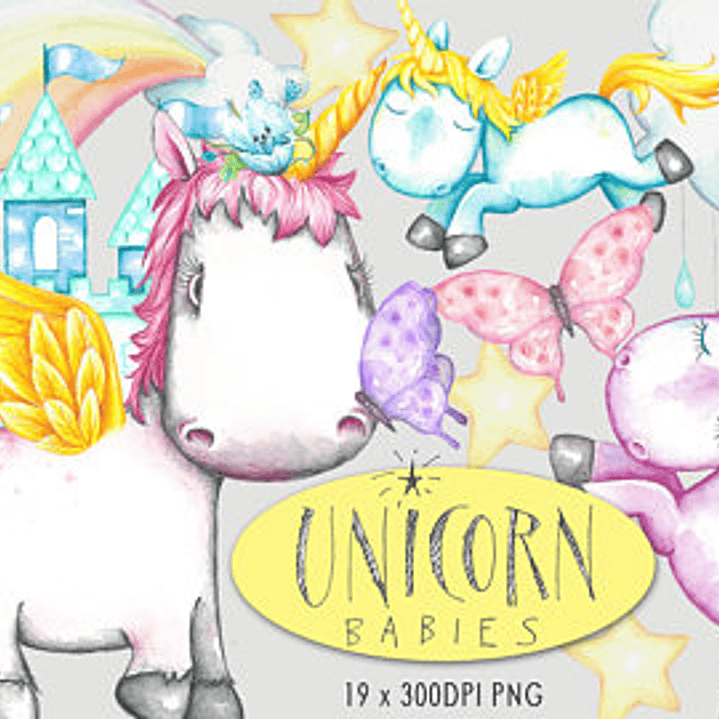 Kit Digital Unicórnio  1