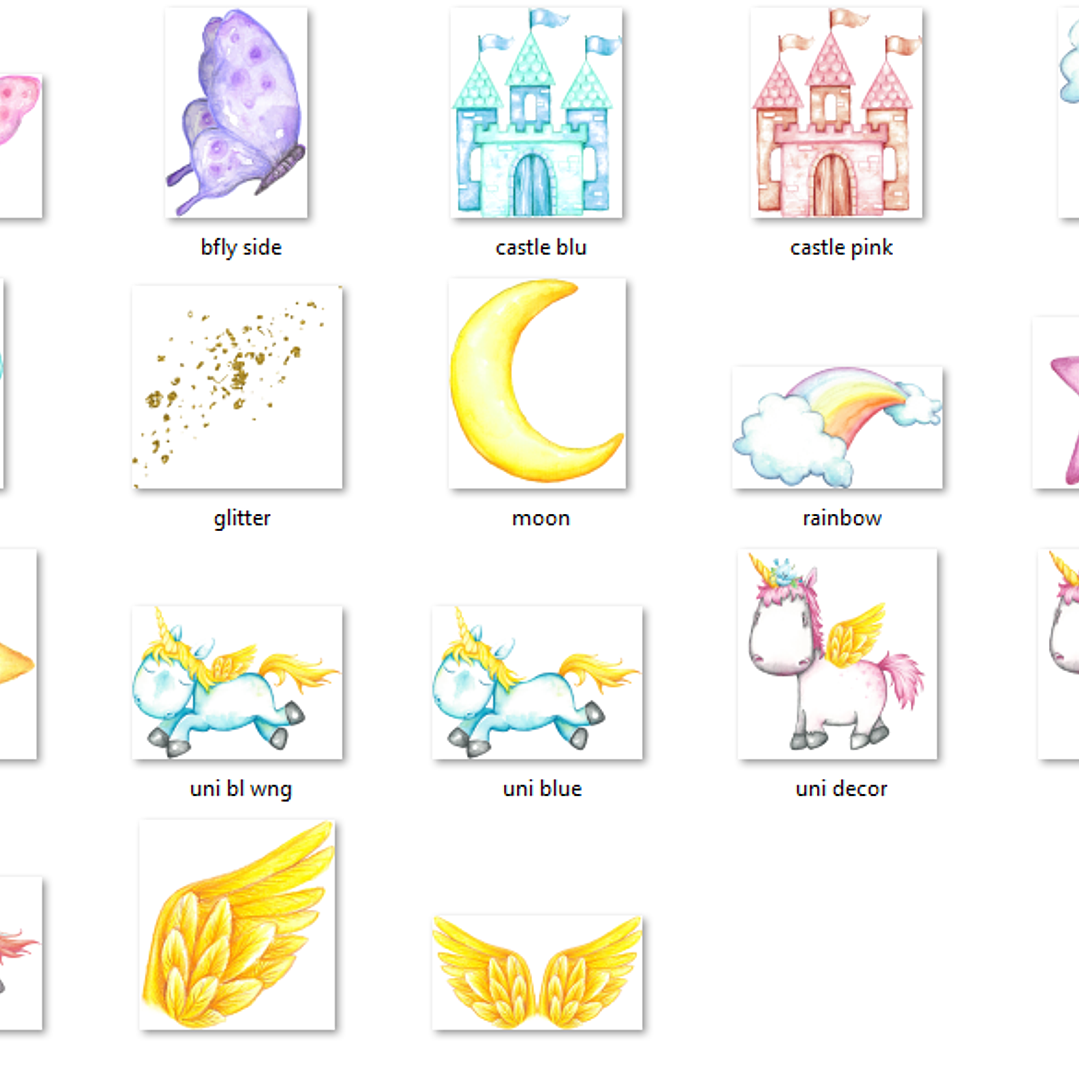 Kit Digital Unicórnio  2