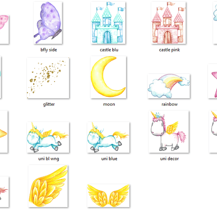 Kit Digital Unicórnio  2