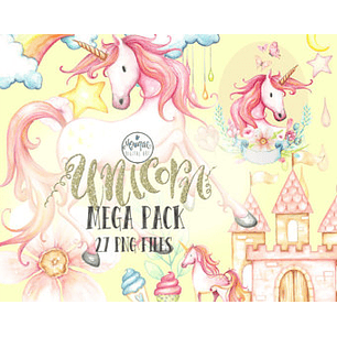 Kit Digital Castelo Unicórnio