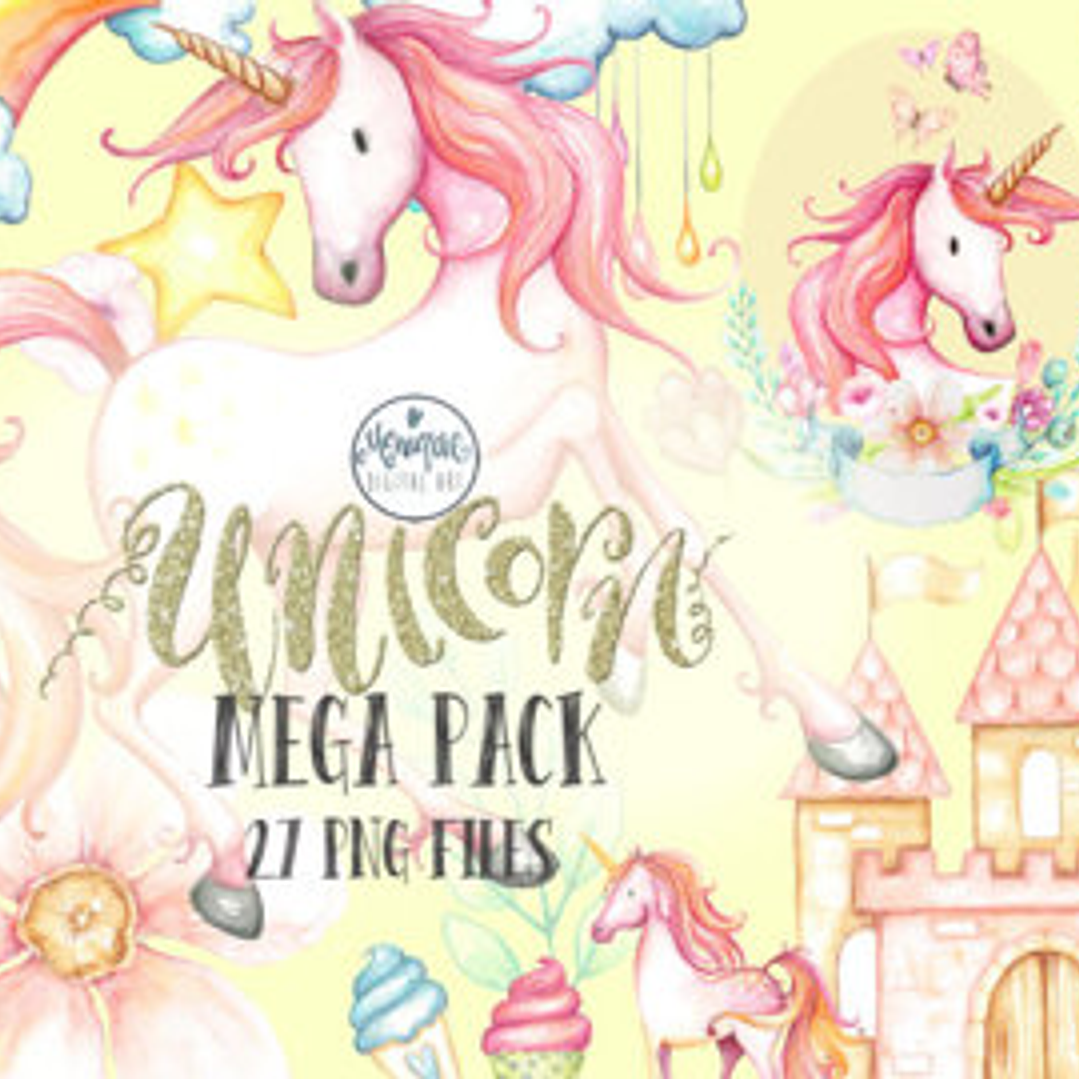Kit Digital Castelo Unicórnio 1