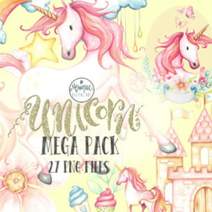 Kit Digital Castelo Unicórnio 1