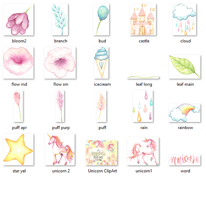 Kit Digital Castelo Unicórnio 2