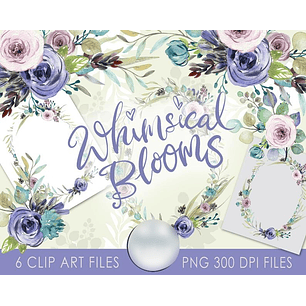 Kit Digital Flores Caprichosas