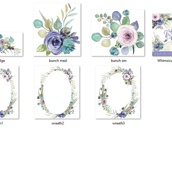 Kit Digital Flores Caprichosas 2