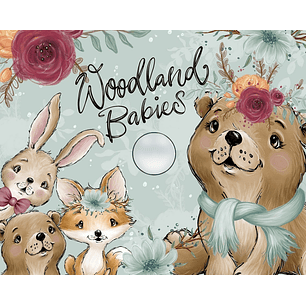 Kit Digital Bebês da Floresta 