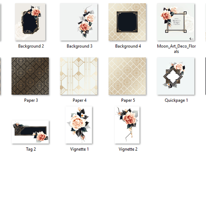 Kit Digital Floral  2