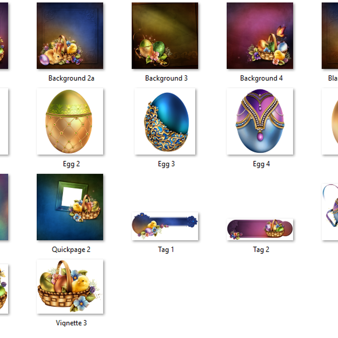 Kit Digital Alegria de Páscoa  2