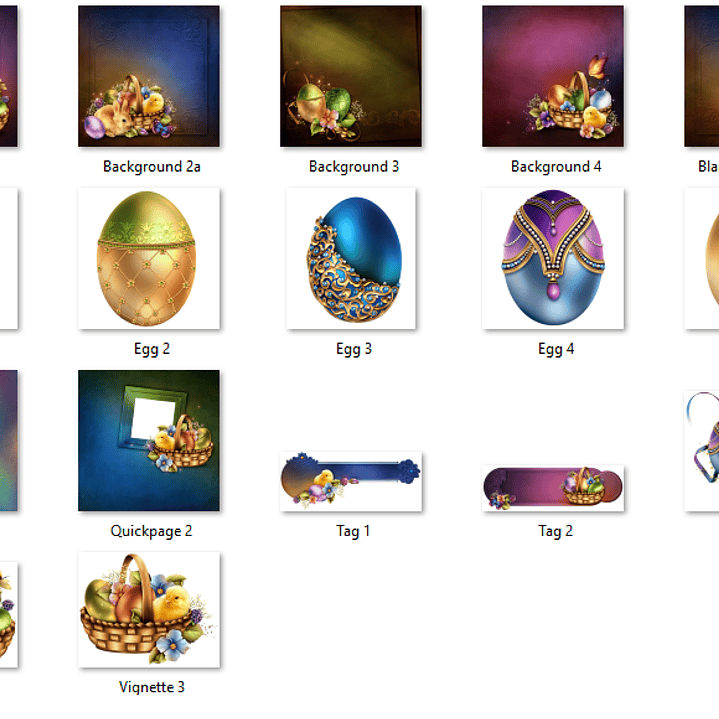 Kit Digital Alegria de Páscoa  2