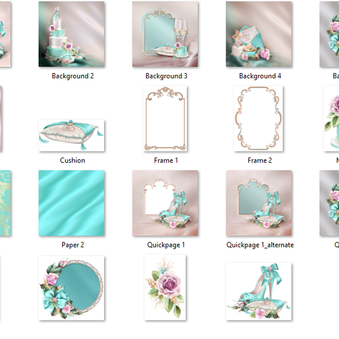 Kit Digital Moldura Casamento  2