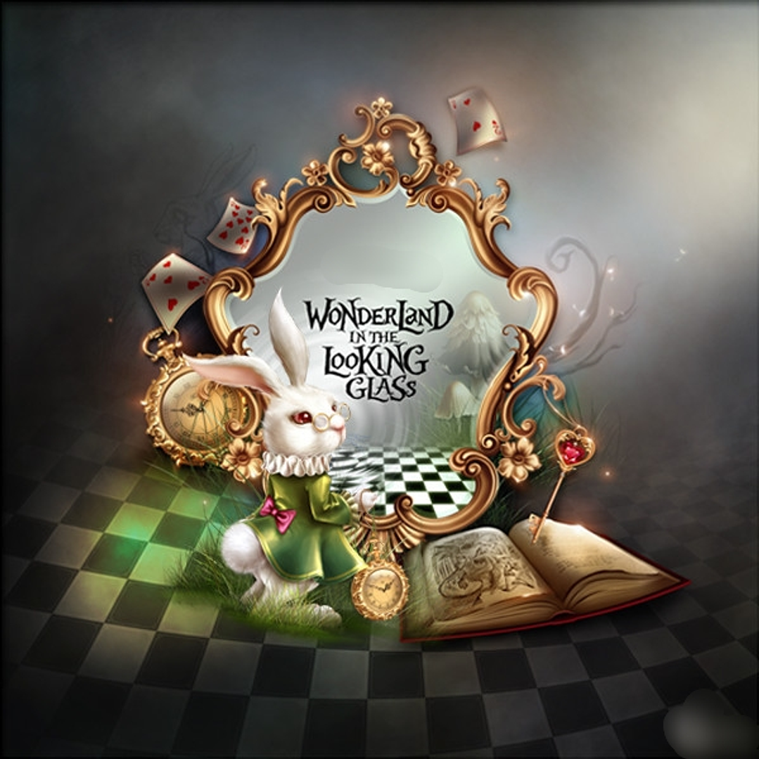 Kit Digital O País das Maravilhas no Espelho 1