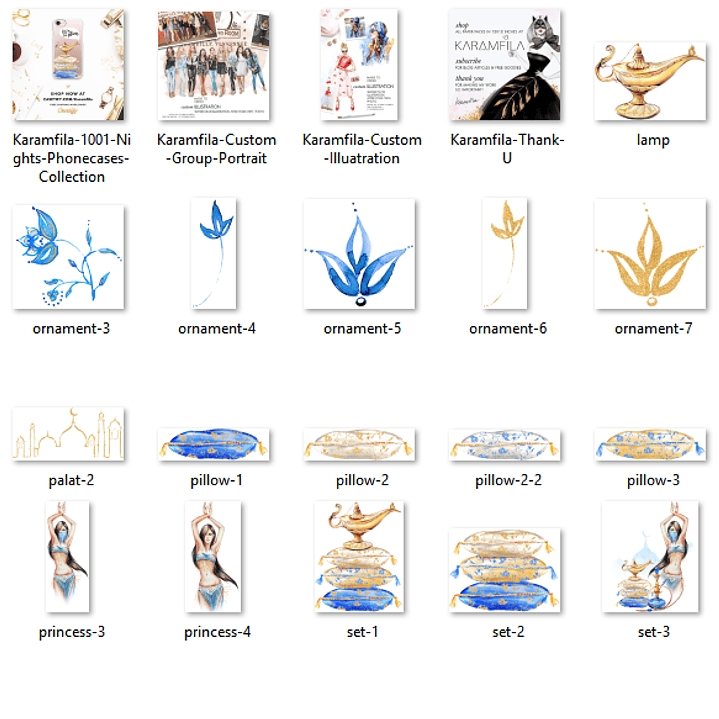 Kit Digital 1001 Noites  2