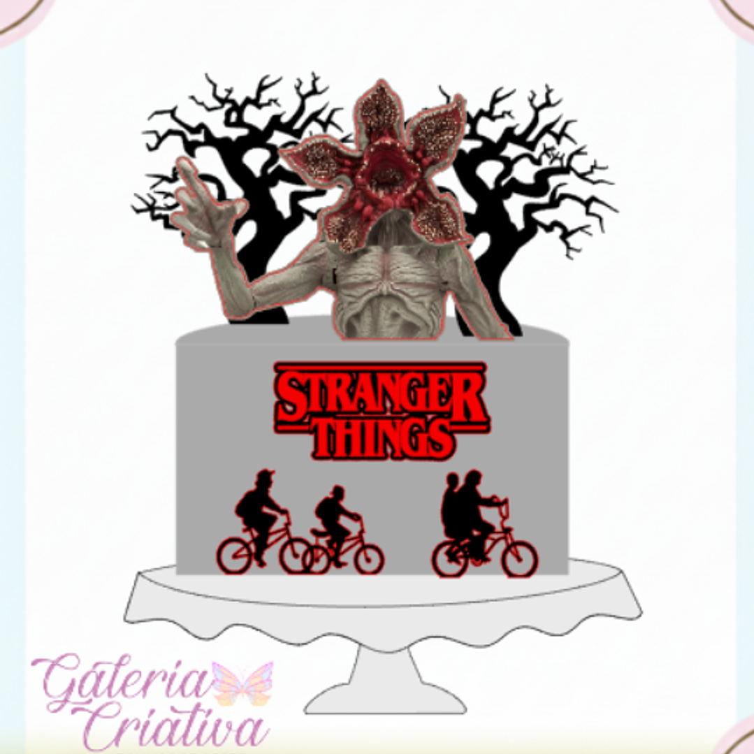 Arquivo Topo de Bolo Stranger Things 1